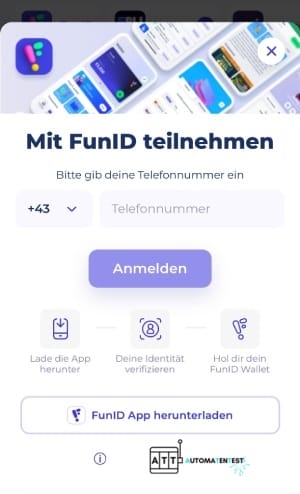 Fun ID App für Casinos online